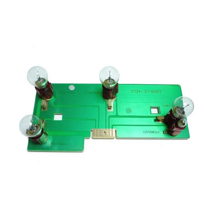 Плата 2104 печатная заднего фонаря левая В СБОРЕ