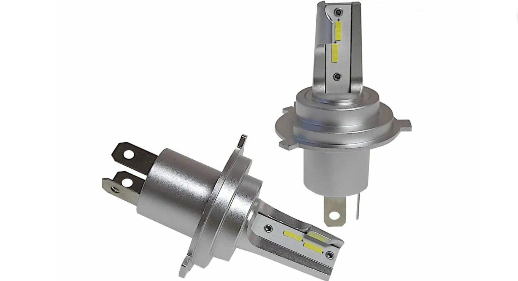 Лампы светодиод H4 12-24V 25W 6000K 1500lm M5 "YADA" NORD YADA 909136