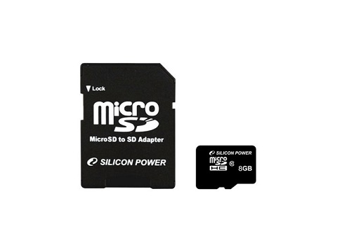 Флешка Карта памяти micro SDHC 8 Гб класс 10