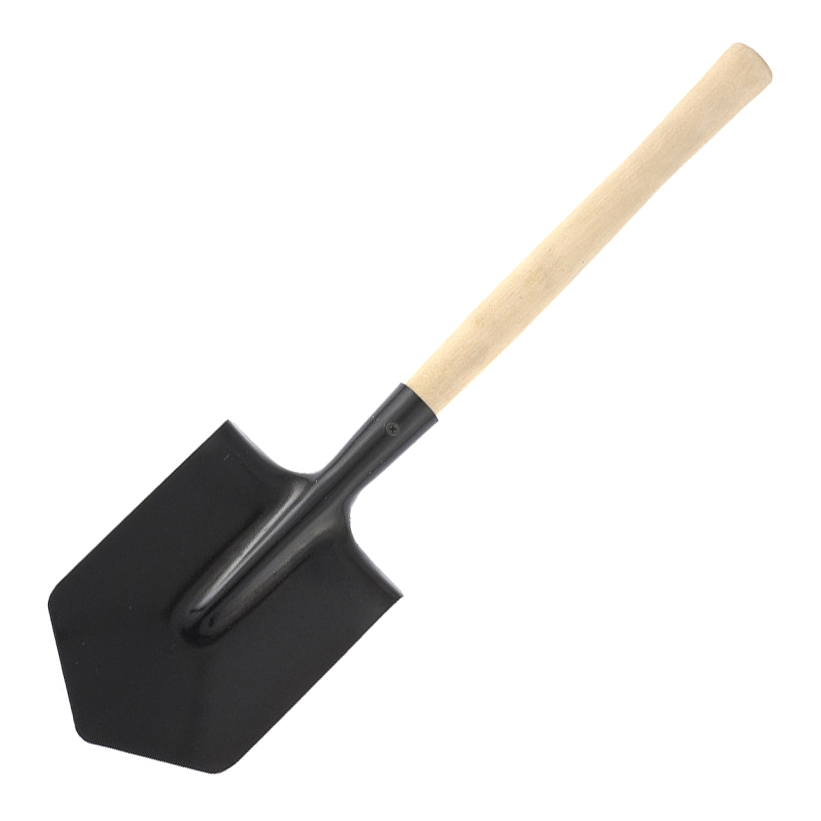 Лопата саперная ЛА-2 деревянная ручка (L-550мм) 