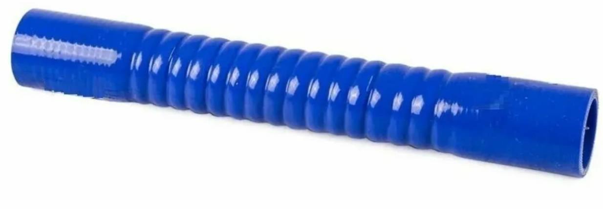 Патрубок силиконовый гофрированный (армиров.4 нити стенка 5 мм)D25 L800