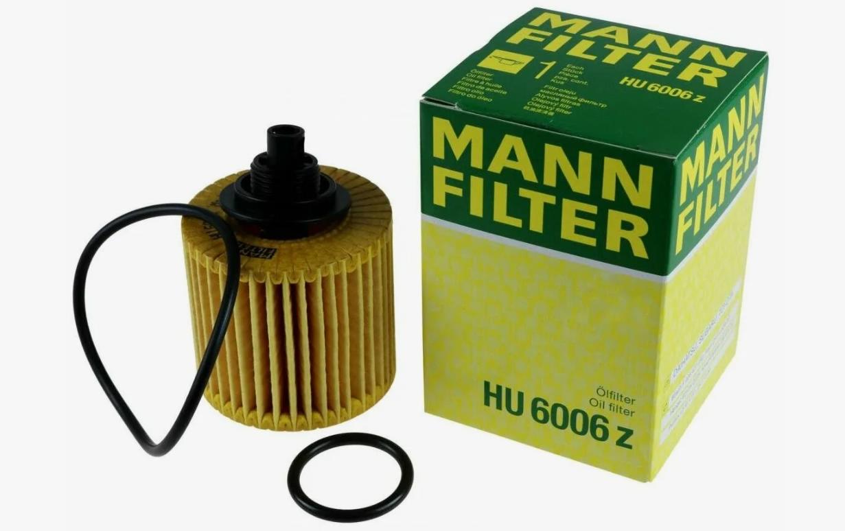 Фильтр масляный MANN HU6006Z Toyota Corolla 9,10/Avensis1.6 /1.8  Yaris 1.3/1/RAV4 (аналог SH4051P)