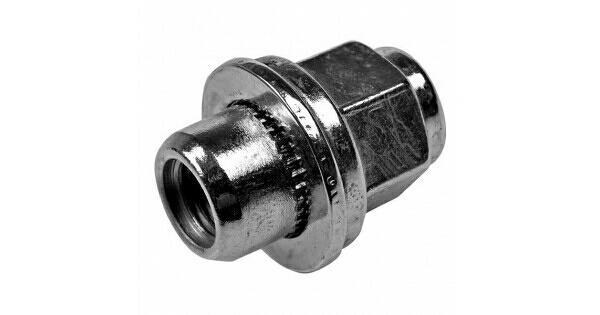 Гайка колеса М12х1,5х35 С21 закрытая с пресс шайбой ХРОМ S036617