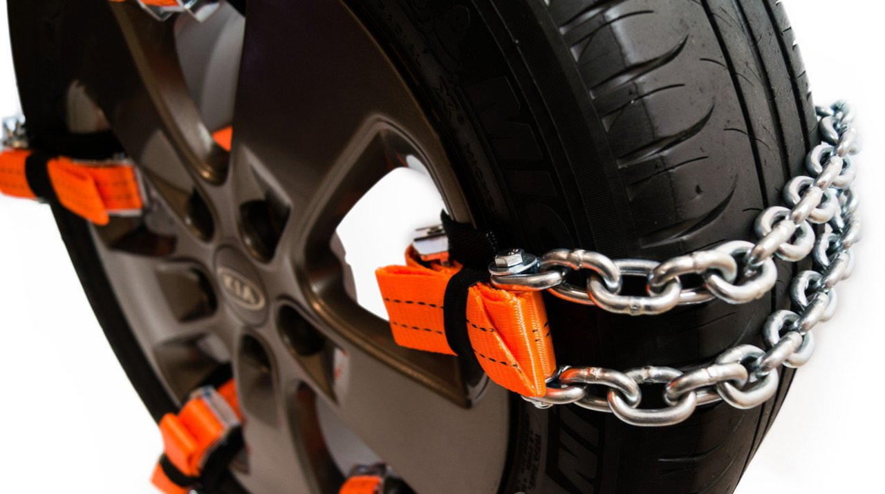 Цепи браслеты колесные Лента 205-225 4шт.(10 зв.)