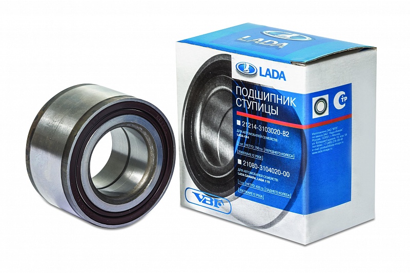 Подшипник 2108 ступичный перед. (Вологда) 256907 21080-3103020-01 