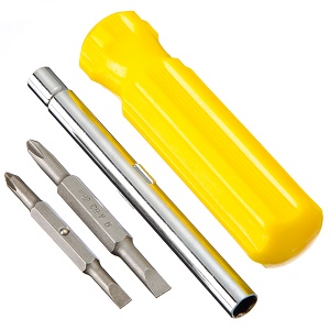 Отвертка - трансформер 4в1 длина195мм