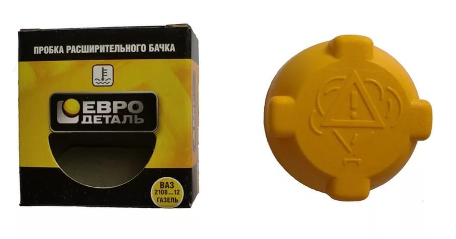 Крышка 2108-2110 расширительного бочка ЕВРОДЕТАЛЬ ED1108R