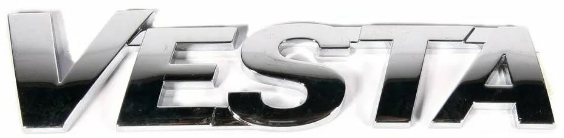 Орнамент "Vesta" задка  ВАЗ-2180