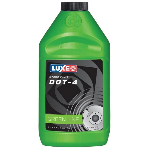 Тормозная жидкость DOT-4 LUX-OIL 910 гр.