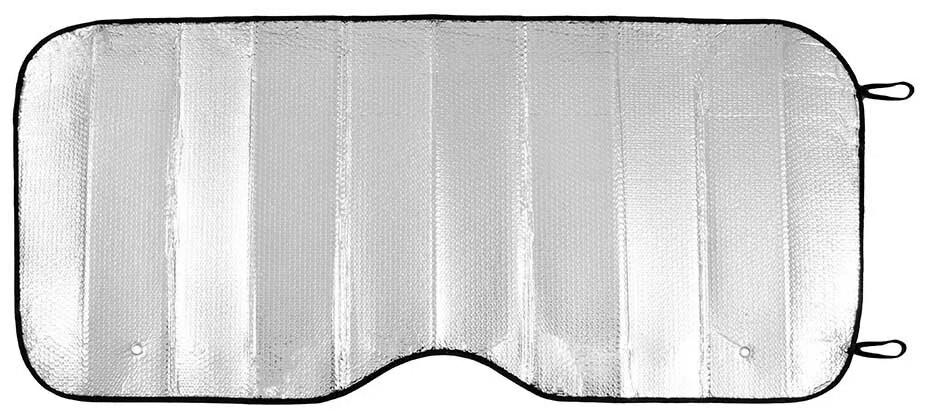 Шторка солнцезащитная лобового стекла,(153х75) "Goodyear" складная, в чехле для хранения