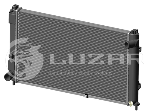 Радиатор 2190 охлаждения,2192,Datsun on-DO (14-)/mi-DO (15-) 1.6i (алюм.) с кондиционером "LUZAR"