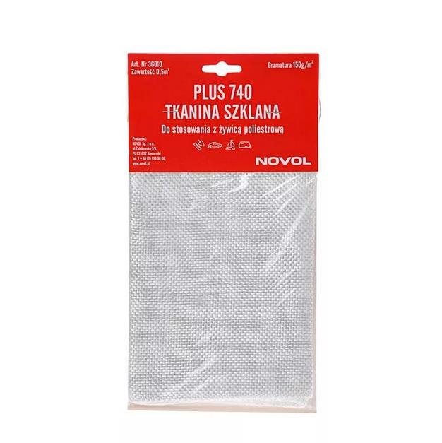 Стеклоткань 500 гр/кв.м 0,5 кв.м NOVOL PLUS 740.