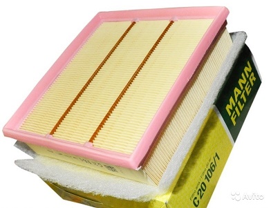 Фильтр воздушный MANN-C20106/1 Opel Corsa D дв.1,0-1,4 07->