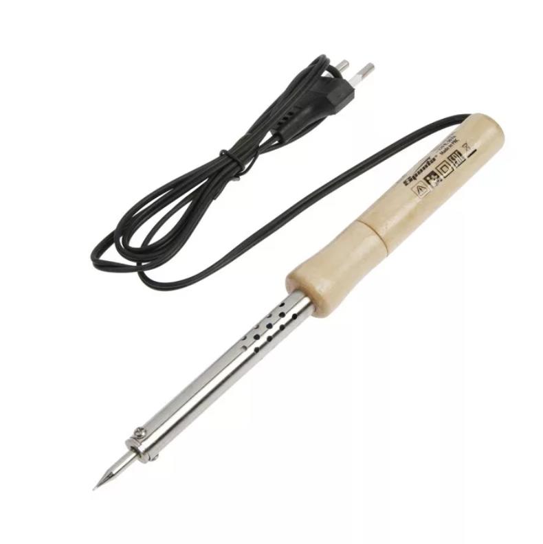 Паяльник с ручкой из дерева .65 вт .REXANT 12-0265