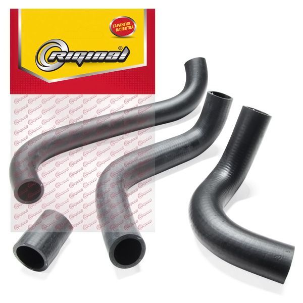 Патрубки 2121 радиатора 4шт. ком-кт