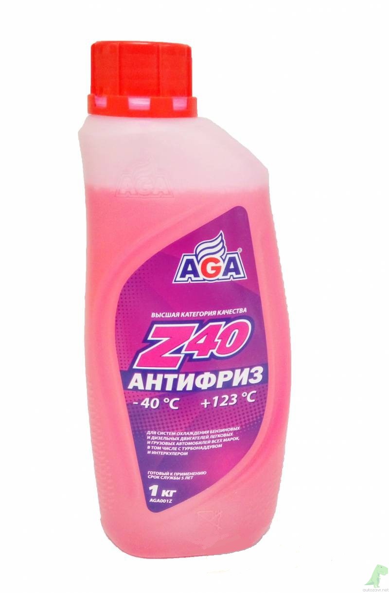 Антифриз AGA Красный -40C+123С 1л