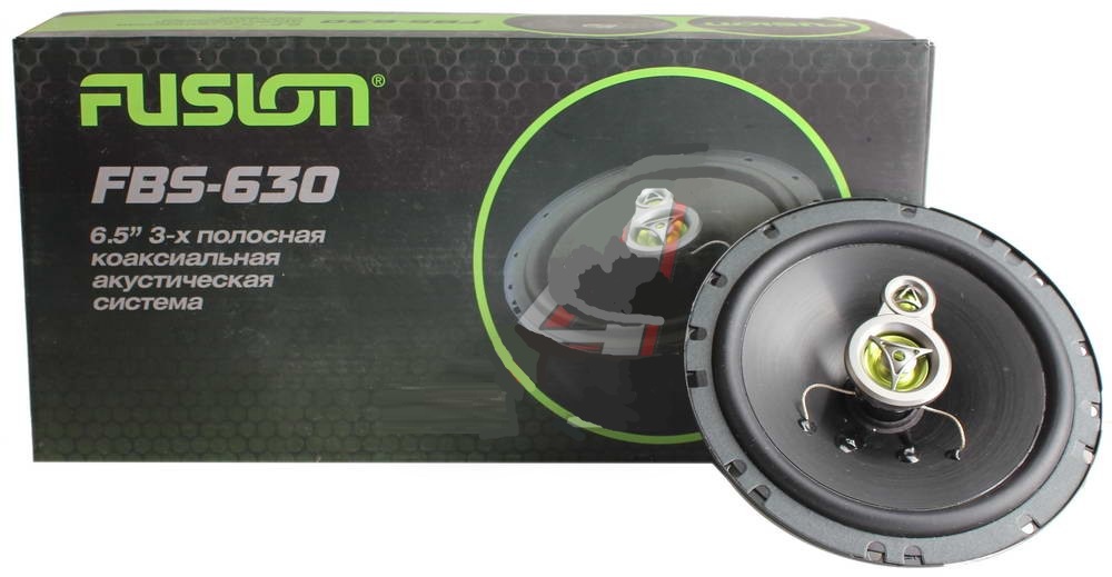 Автоакустика FUSION FВS-630, 16см, 3-х полосные