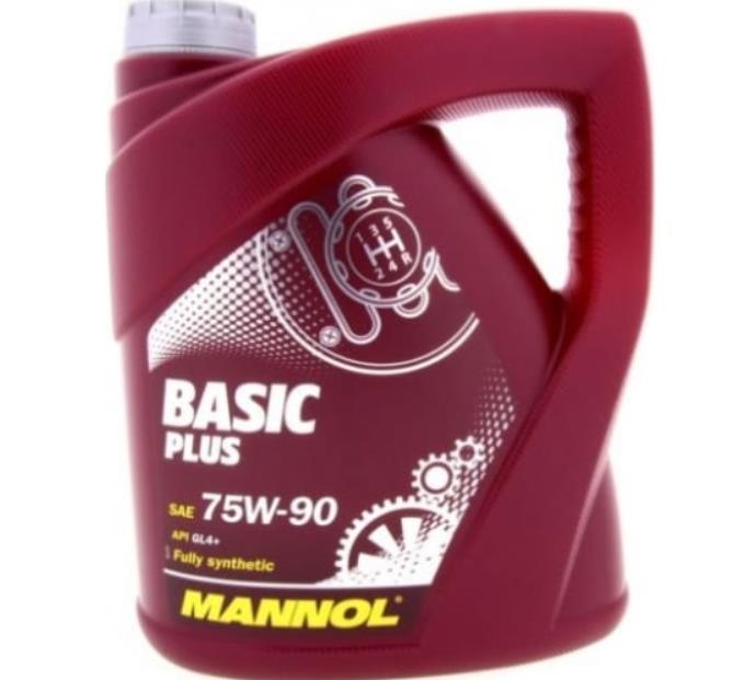 Масло трансмиссионное Mannol 75w90 Basic  Plus API GL-4+ 1л. синтетика 8108