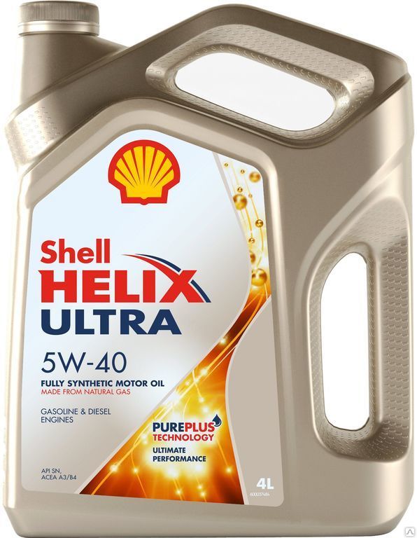 Масло моторное Shell Helix Ultra 5/40 A3/B4 синтетика 4л.