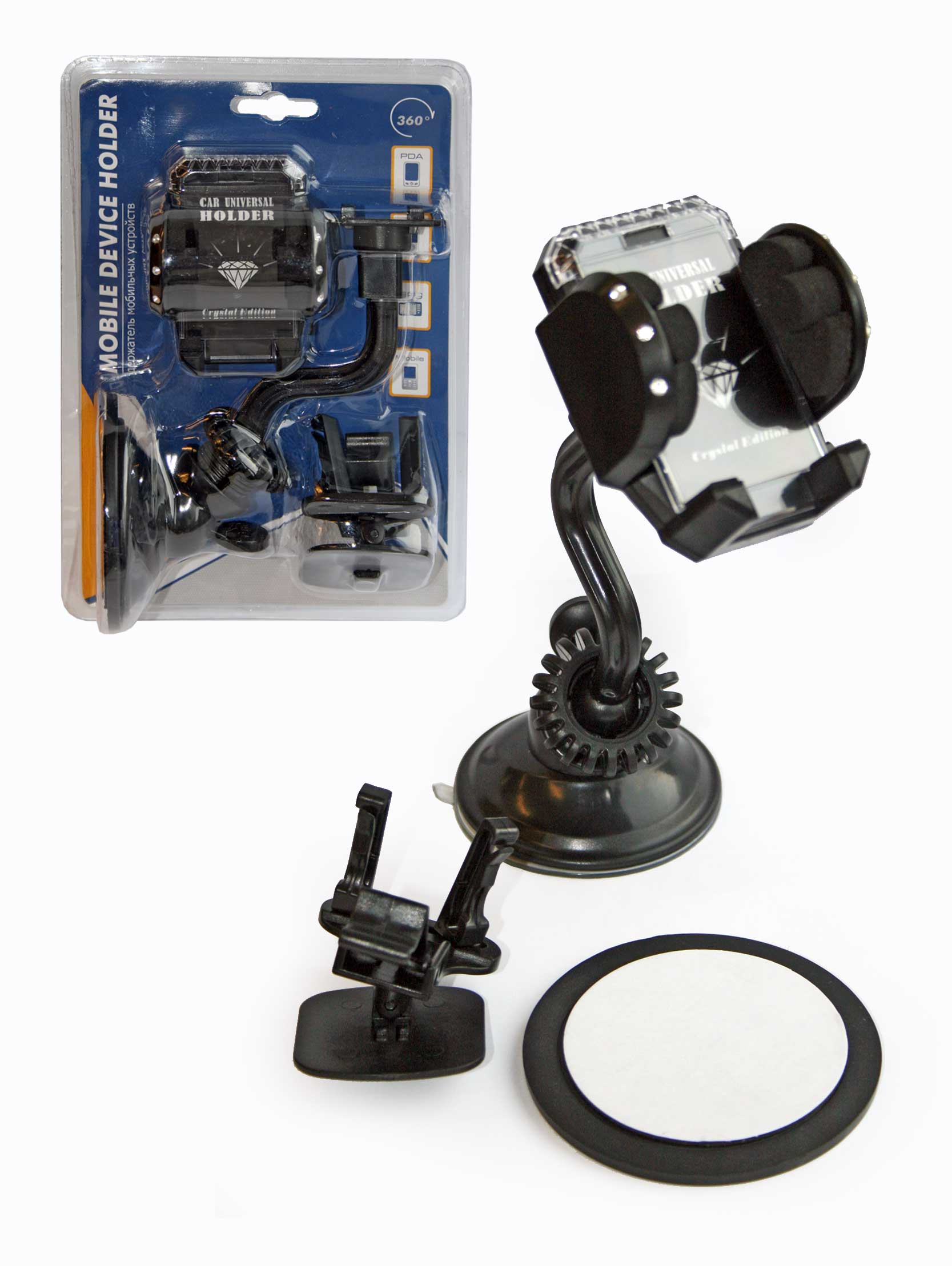 Держатель телефона "Nova Bright" универсальный (со стразами) 39203