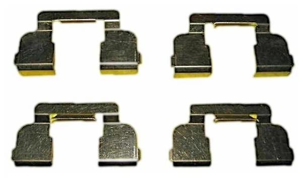 Рем-кт LADA Largus, LOGAN передних тормозных колодок (пластины) LYNXauto BC-8332