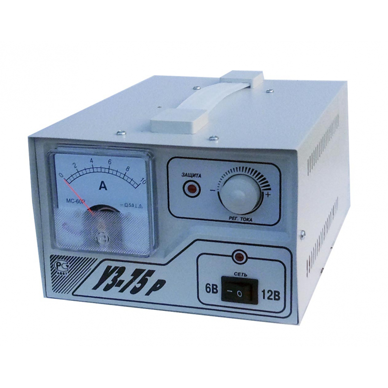 Зарядное устройство УЗ 75Р (ручная регулировка)г.Тамбов