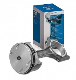 Поршни 11194 76,5 дв.1,4 16кл группа С (с шатуном с кольцами в сб.) пр-во ВАЗ ком-кт 4шт