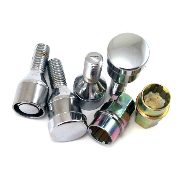 Болты секретные к-т на лит.диск шаг 1,25х12х29