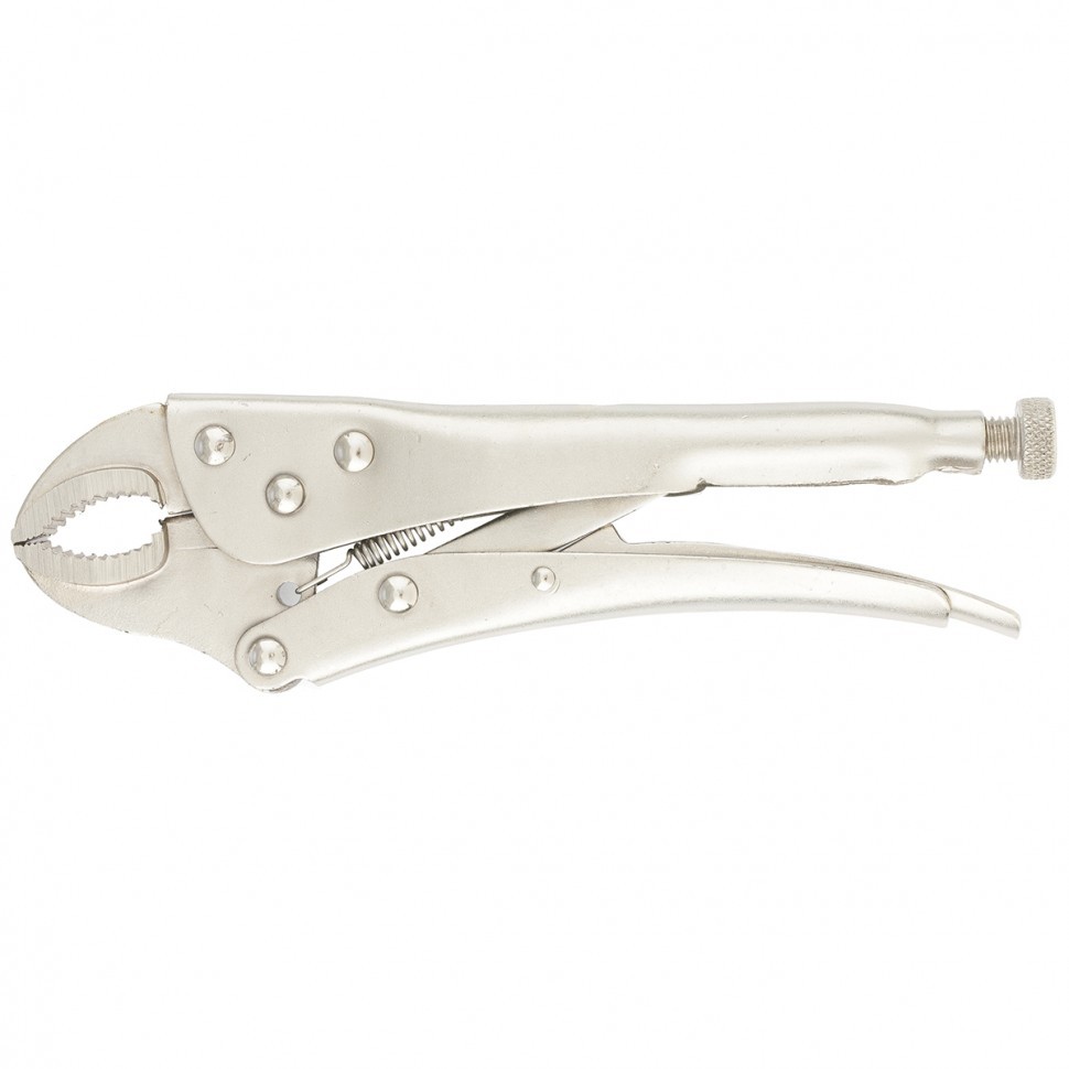 Зажим с фиксатором с полукруглым  захватом Sparta 250 мм 184305