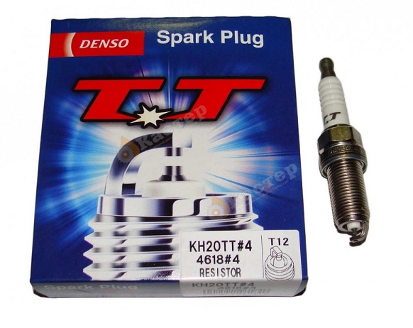 Свечи зажигания"DENSO" KH 20 TT (T-12) Peugeot 206, 207, 307, Partner, Citroen C2, C3, C4, 4шт.