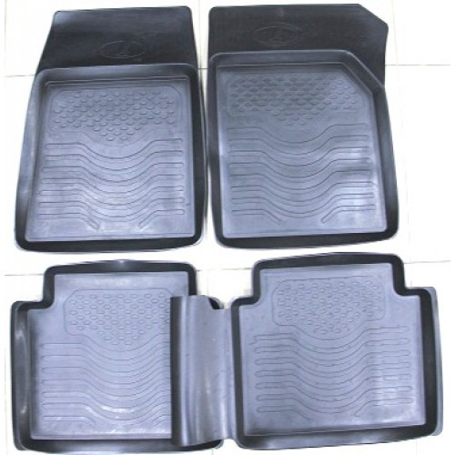 Коврики салона 2101-2107 (резиновые) adrjet002