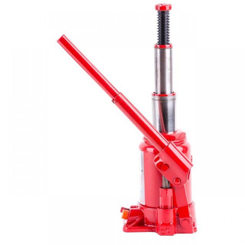 Домкрат  5т гидравлический бутылочный (двухштоковый) телескоп 170-390мм