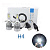 Лампа 12V диод H4 Allroad C6 (P43t) 9-32V 36W ком-кт (белая)+охладитель