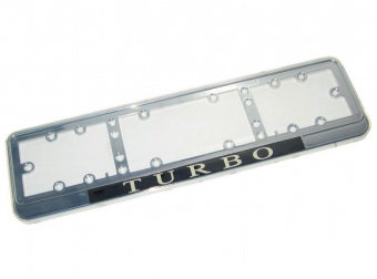 Рамка под номер (со стеклом)